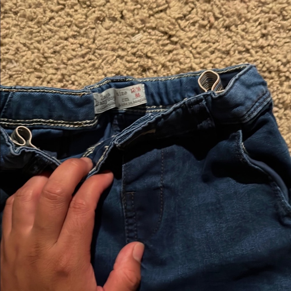 Zara baby boy soft light weight jeans